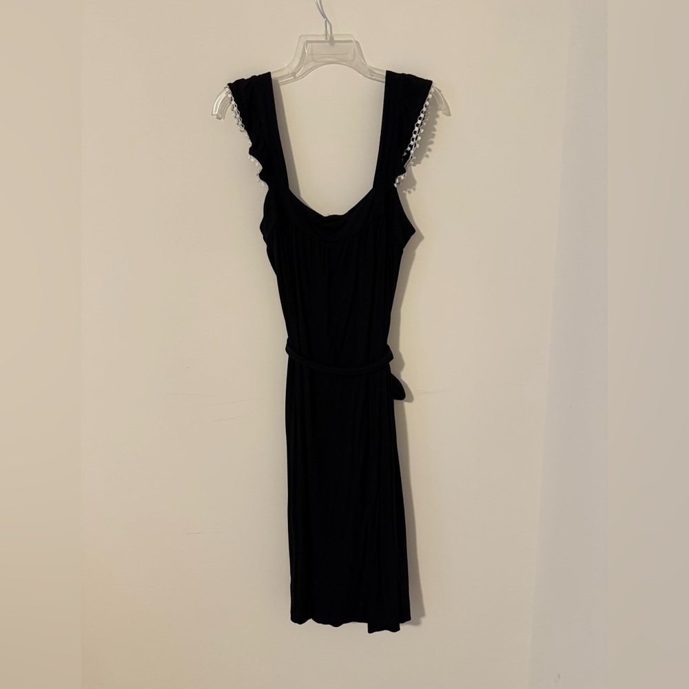 LOFT Black Mini Dress Chic and Versatile Sz Large Petite